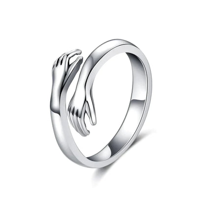 Evig omfamning - Ring silver